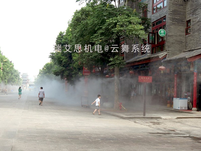 人造雾系统造雾特点