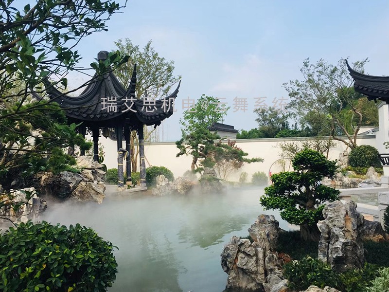 人造雾设备安装前的准备